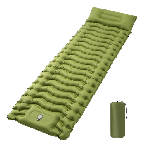 Fujampe Colchoneta De Dormir Autoinflable Para Acampar Con A