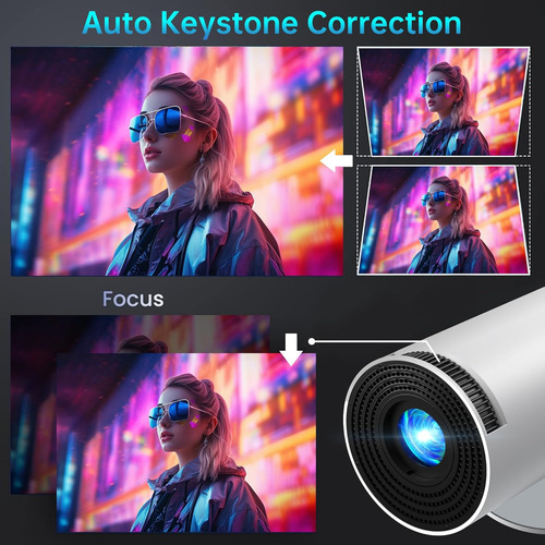 Proyector Portátil Mini Hy300pro Ultra Hd 4k Wifi Bt5.0