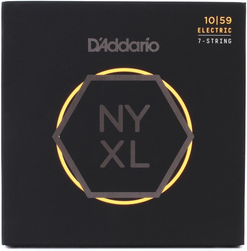 Encordado Daddario Nyxl 010 Para Eléctrica De 7 Cuerdas