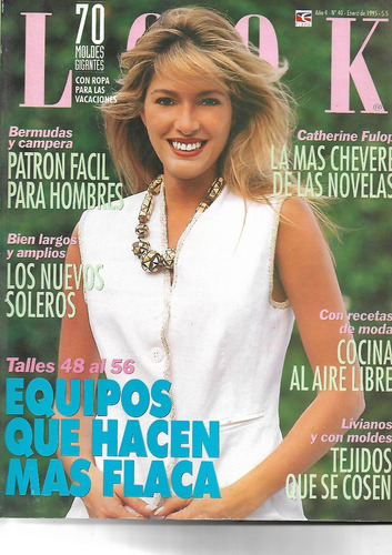Revista Look #40 1995 Catherine Fulop Marita Ballesteros 