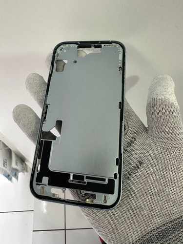 Carcaça Aro Do Meio Para iPhone 15 Original Retirada