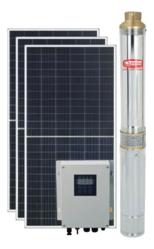 Kit Bomba Solar Ebara - 3bps Ce/17 750w 108v Preto 36v 42v
