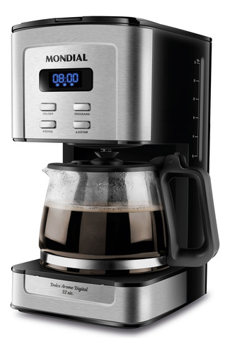 Cafeteira Elétrica Digital C-44-32x-sdi 800w Preta Mondial 220V