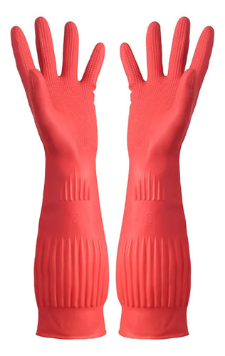 Guantes 45cm Limpieza Silicona Menaje Cocina Lavavajillas