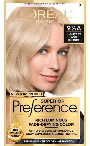 Tinte Para El Cabello L'oreal Paris Superior Preference 9.5