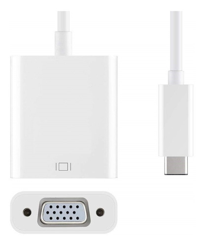 Imagen 2 de 5 de Adaptador Usb C A Vga Generico