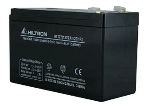Imagen 1 de 1 de Bateria De Gel 12v 7 Amper Ups  Y  Alarmas Hiltron