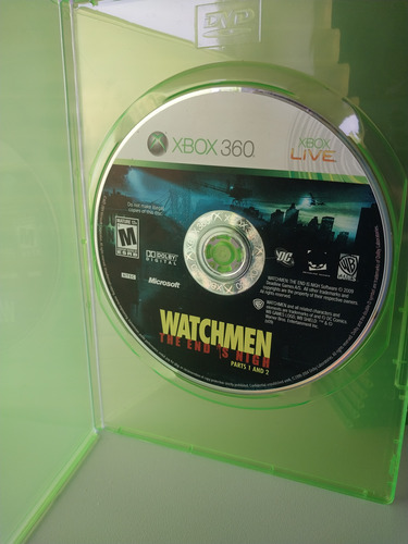 Watchmen The End Is Nigh Parts 1y2 Xbox 360