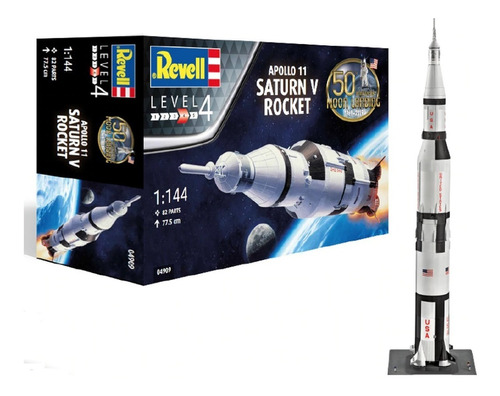 Apollo 11 Saturn V Rocket -escala 1/144 Revell 04909
