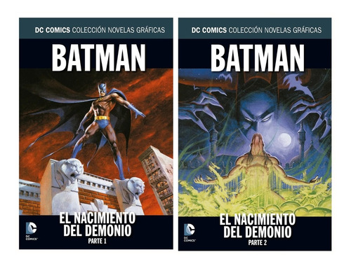 Batman El Nacimiento Del Demonio 1 Y 2 - Colección Salvat 