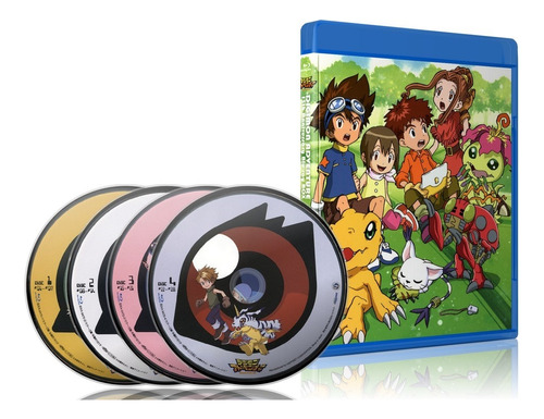 Digimon Adventure 01 - Serie Completa - Bluray - Latino