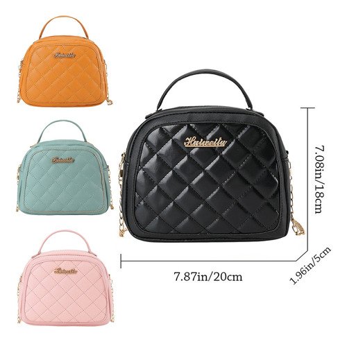 Bolsa Mariconera Moda Mujer Bandolera Cartera Mano Monedero