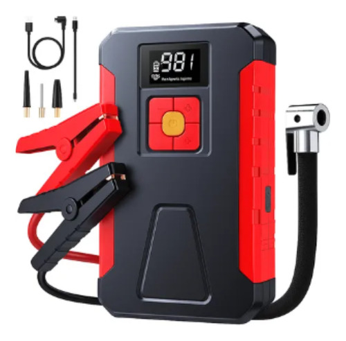 Arrancador Batería Portátil Auto Inflador 150psi Power Bank