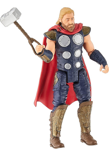 Figura Marvel Gameverse Thor Traje Icónico Figura Acción 6