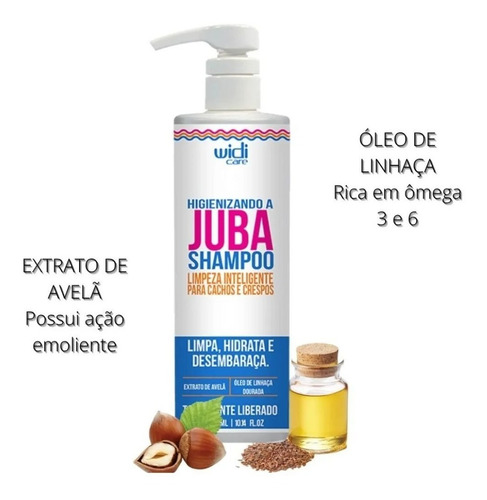 Kit Widi Care Juba Cachos Shampoo E Condicionador 500ml