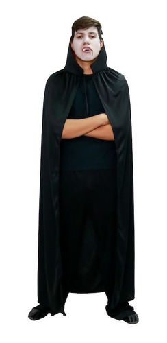 Imagen 8 de 10 de Disfraz Capa De Vampiro Adulto