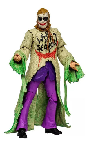 Dc Multiverse Figura Joker Jokerized Scarecrow Dc Comics