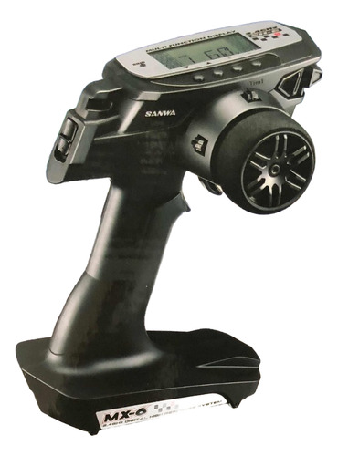 Radio Rc Sanwa Airtronics Mx6 - No Futaba / Spektrum / Ko