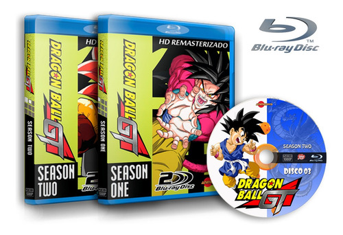 Dragon Ball Gt - Completo Dublado Em Blu-ray