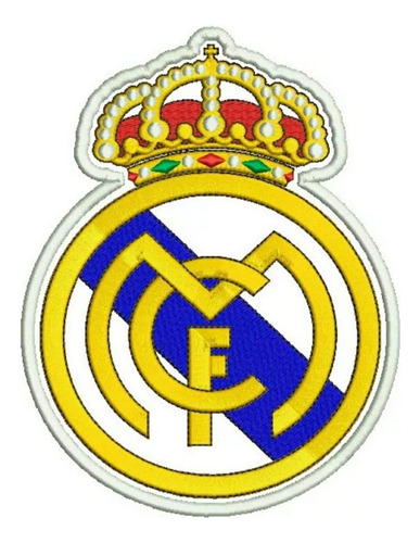 Parche Bordado Real Madrid Club De Fútbol La Liga