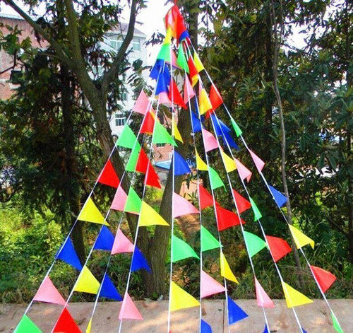 Banderines Guirnalda - Tramo De 30 Mts - General Store