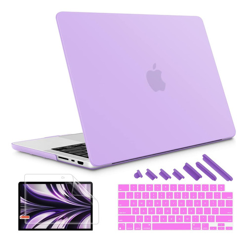 Funda Rígida May Chen Para Macbook Pro 16  2485 Matte Purple