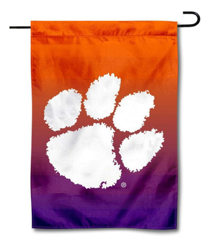 Clemson Tigers - Bandera Y Pancarta De Jardín De Color...