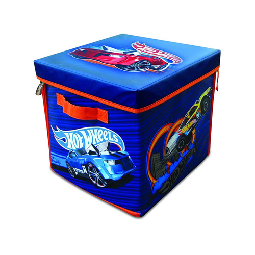 Cubo Almacenamiento Coches Hot Wheels