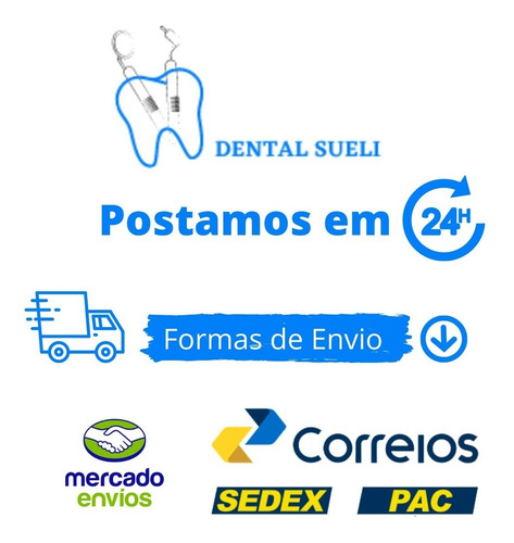 Imagem 5 de 5 de Kit De Limpeza Tártaro Dental - Sonda, Extrator; Espelho