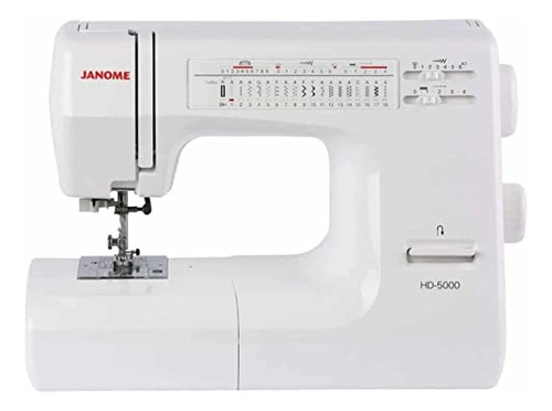 Máquina De Coser Janome Hd5000 Para Trabajos Pesados