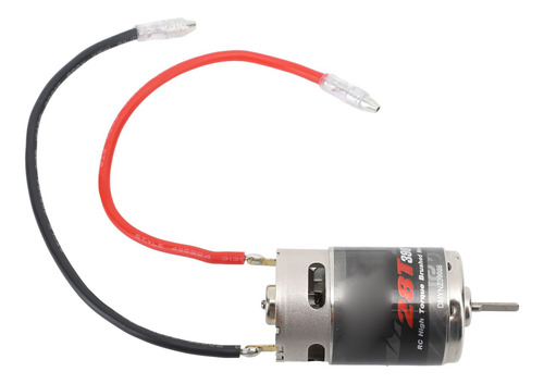 Motor Cepillado 390 Rc 28t, Alta Torsión Y Bajo Nivel De Rui