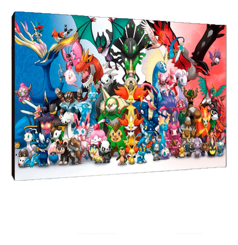 Cuadros Poster Pokemon S 15x20 (mzc 38)