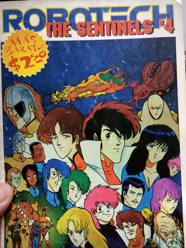 Cómic Robotech The Sentinels Número 4 Argentina Noviem 1998. (Usado)