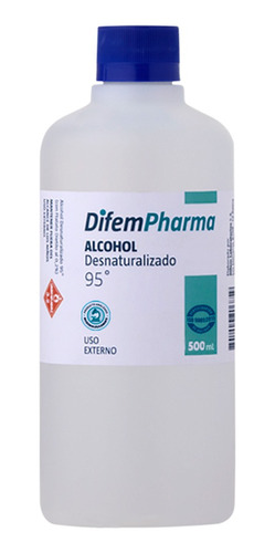 Alcohol Desnaturalizado 95º 500 Ml Difempharma