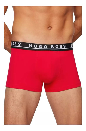 Boxers Trunk Hugo Boss Algodón Stretch 3 Pack - Original