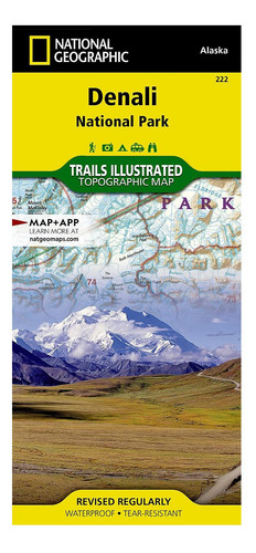Libro: Denali National Park And Preserve Map (national Geogr
