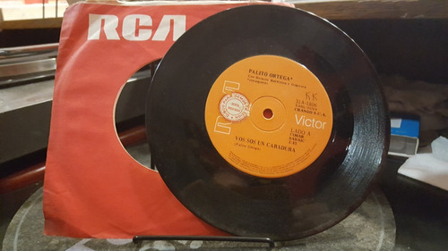 Palito Ortega Vos Sos Un Caradura Vinilo Simple 7'' Promo Ex