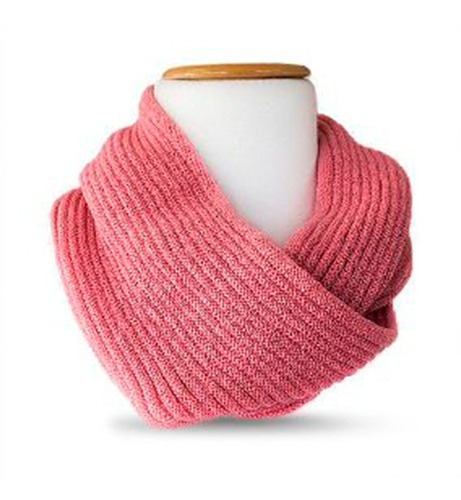 Bufanda Cuello Infinito Lana Frio Invierno, Oferta X 10 Unid