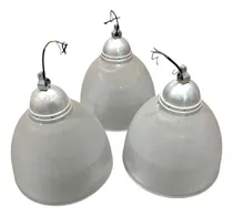 Comprar Usados 3 Artefactos Colgante Galpon 56cm Techo Policarbonato