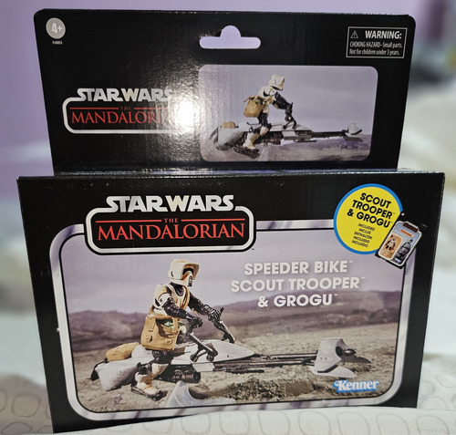 Star Wars Vintage Collection The Mandalorian Scout Bike Spee