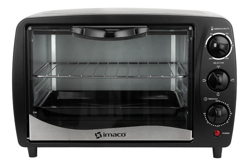 Horno Electrico 14lts He14s Imaco - Gris Color Negro