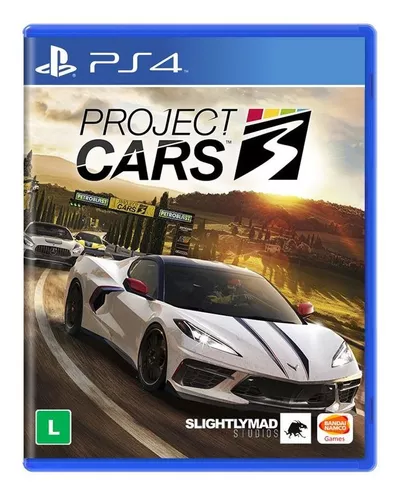 Project Cars 3 Ps4 Mídia Física Lacrado