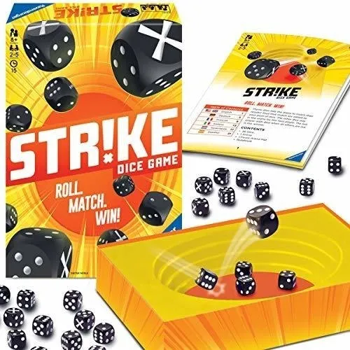 Ravensburger - Strike Dice Game, Versión Española, Family Ga