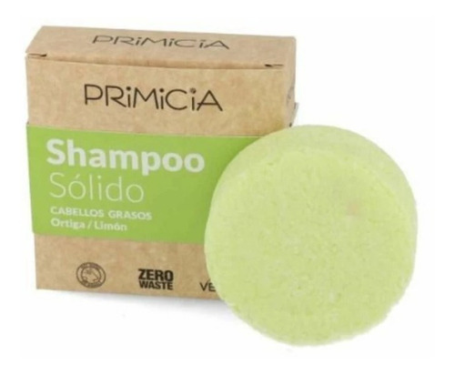 Shampoo Primicia Sólido Para Cabellos Grasos 50grs