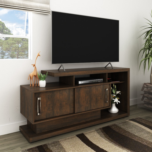 Imagen 7 de 7 de Rack Mesa Para Televisor Grande Hasta 50 Panel Elegante 1457