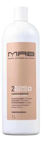 Mab Rescue Blonde Shampoo Cabelos Loiros - 1l