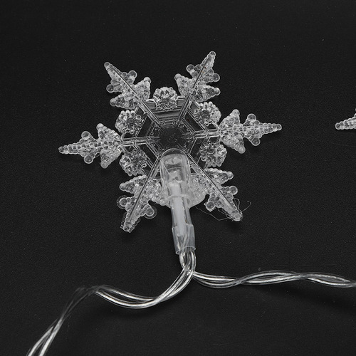 Nuevo Cadenas De Luces Con Forma De Copo De Nieve 3m, Luz