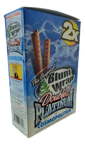 Caja Blunt Wrap Paltinum Surtido X 25 Unidades Originales 