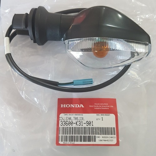 Luz Giro Trasero Derecho Honda Cb 250 Twister Orig Genamax