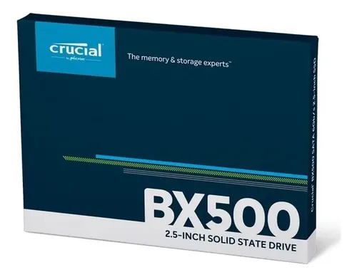 Ssd 1tb Sata Iii Crucial Bx500 Ct1000bx500ssd1 Até 540mb/s